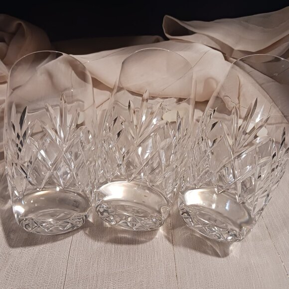 Set of 3 Block Crystal Glasses - Picture 6 of 6